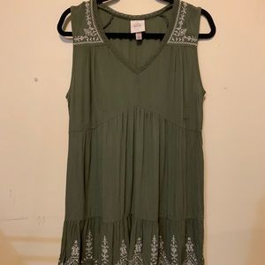 Women’s S | green sleeveless dress | Knox Rose